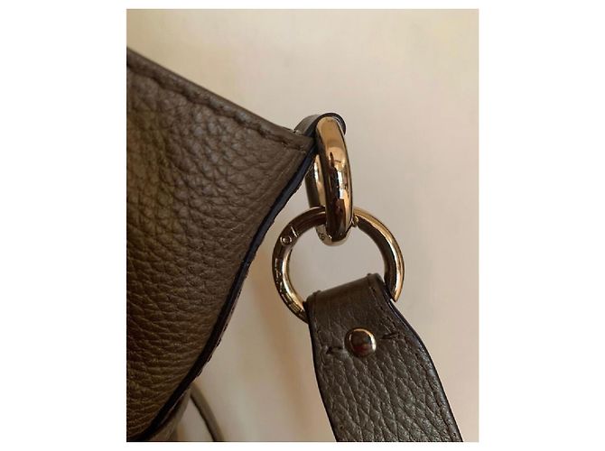 Bolsa Lancel BB em couro castanho Castanha - vista 3