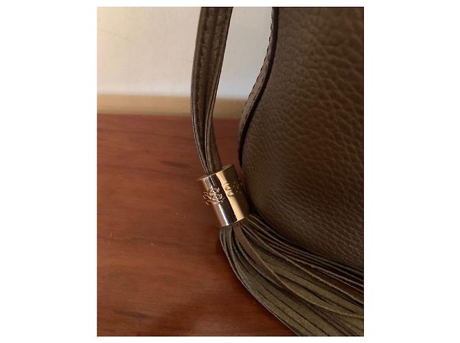 Bolsa Lancel BB em couro castanho Castanha - vista 5