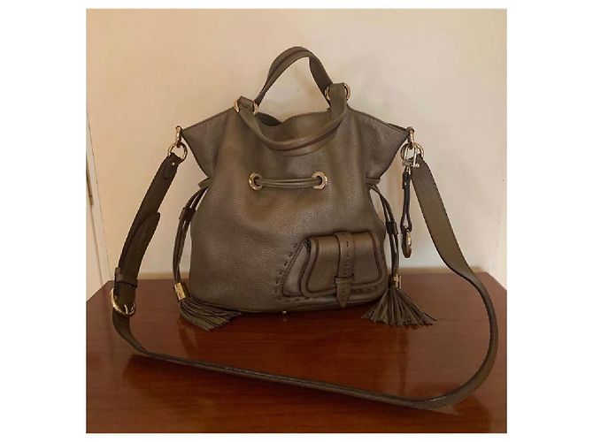 Bolsa Lancel BB em couro castanho Castanha - vista 8