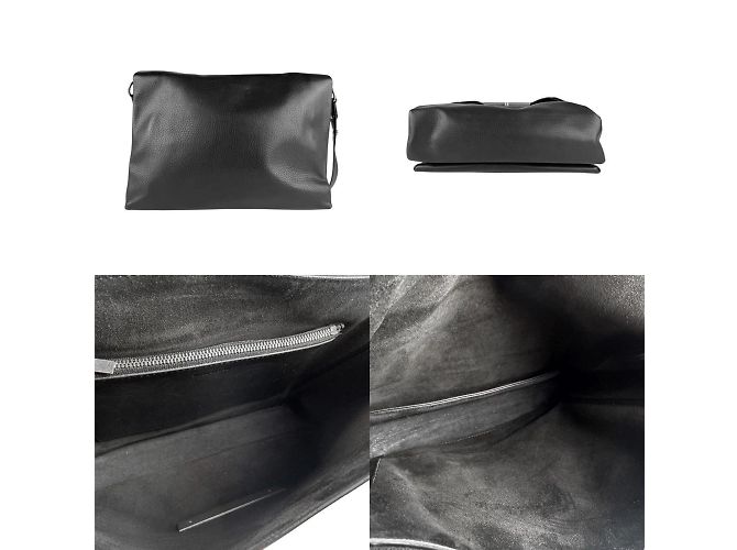 Céline Borsa a spalla in pelle Celine Blade - vista 3