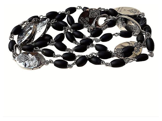 Collana con Emblema in Argento Sterling e Resina Gucci Tom Ford - vista 2