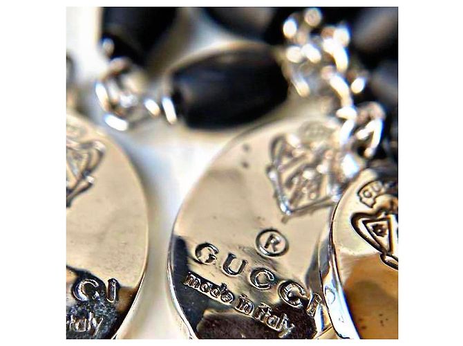 Collana con Emblema in Argento Sterling e Resina Gucci Tom Ford - vista 6