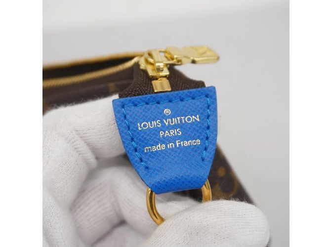 Mini Pochette Accessori Monogram Vivienne di Louis Vuitton Marrone Multicolore - vista 5