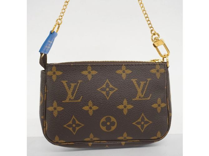 Mini Pochette Accessori Monogram Vivienne di Louis Vuitton Marrone Multicolore - vista 7