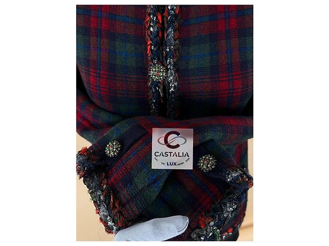 Chanel New Iconic Paris / Edinburgh Tartan Jacket - view 15