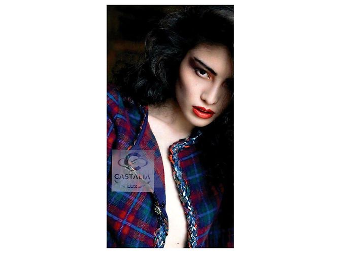 Chanel New Iconic Paris / Edinburgh Tartan Jacket - view 4