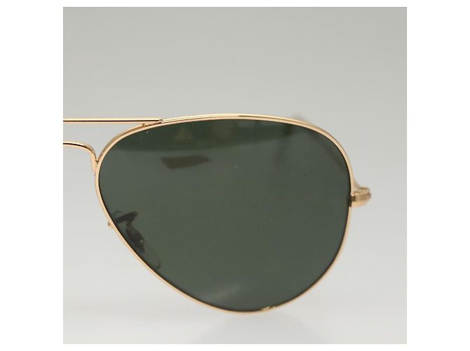 Ray-Ban Sonnenbrille Metall Gold Auth am7607 Golden - Ansicht 5