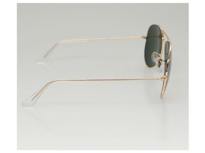 Ray-Ban Sonnenbrille Metall Gold Auth am7607 Golden - Ansicht 6