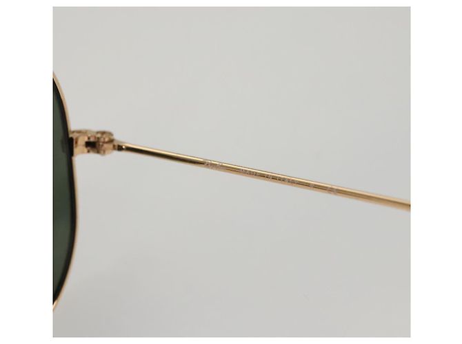 Ray-Ban Sonnenbrille Metall Gold Auth am7607 Golden - Ansicht 9