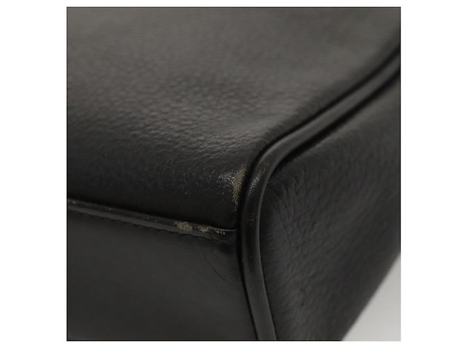 Autre Marque Borsa a spalla Burberrys in pelle nera e oro Auth ep8502 Nero D'oro - vista 10