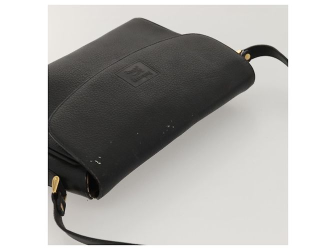Autre Marque Borsa a spalla Burberrys in pelle nera e oro Auth ep8502 Nero D'oro - vista 6