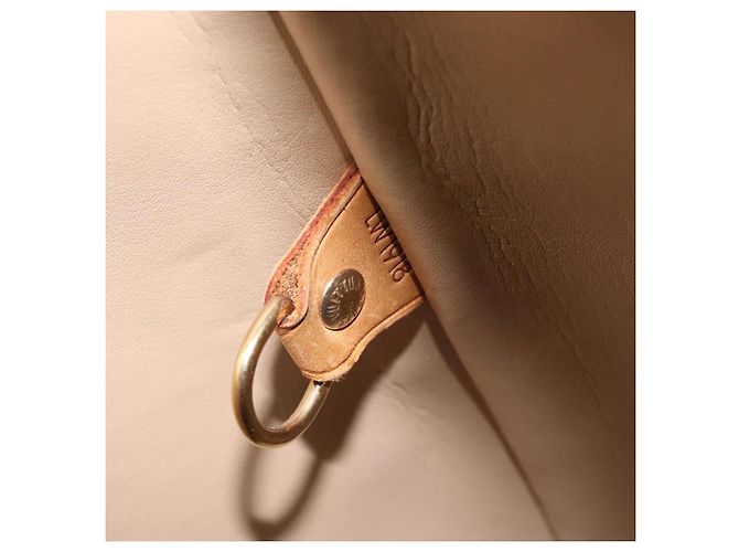 LOUIS VUITTON Monogram Vernis Bolsa de Mano Houston Beige M91004 LV Auth KD482 - vista 12