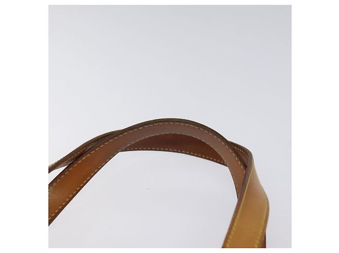 LOUIS VUITTON Monogram Vernis Bolsa de Mano Houston Beige M91004 LV Auth KD482 - vista 14