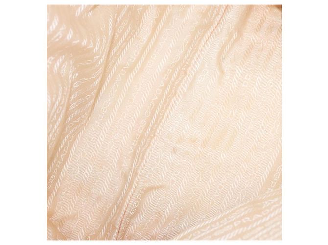 PRADA Borsa a mano in pelle bianca Auth 117223 Bianco - vista 10