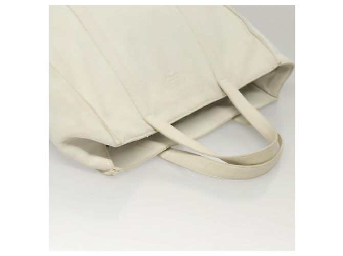 PRADA Borsa a mano in pelle bianca Auth 117223 Bianco - vista 7