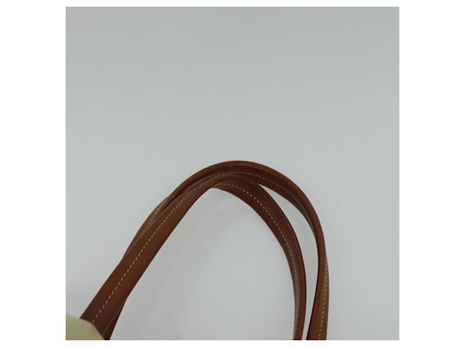 Borsa a Spalla PRADA Nylon Beige Oro Auth MX164 D'oro - vista 8