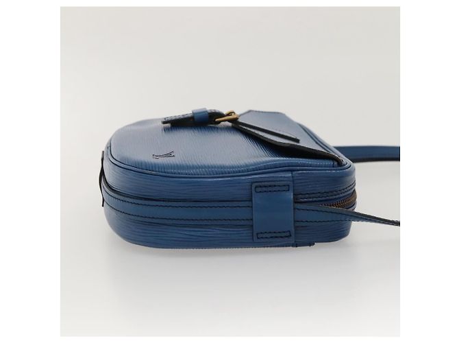 LOUIS VUITTON Epi June Feuille Shoulder Bag Blue M52155 LV Auth KD477 - view 4