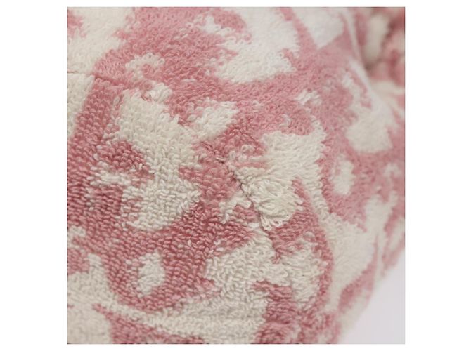 Christian Dior Trotter Canvas Pouch Pile Pink Auth BD1717 - view 7