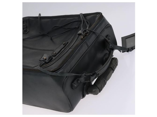Valigia BALENCIAGA Pelle Khaki Auth mr1172 Cachi - vista 6