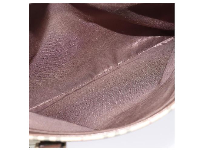 Burberry Nova Check Tote Bag aus Canvas Beige Silber Authentisch KD427 - Ansicht 12