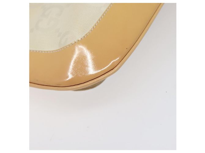 Borsa a Spalla GG Canvas GUCCI Beige Argento 001 3823 Auth BD1514 - vista 16