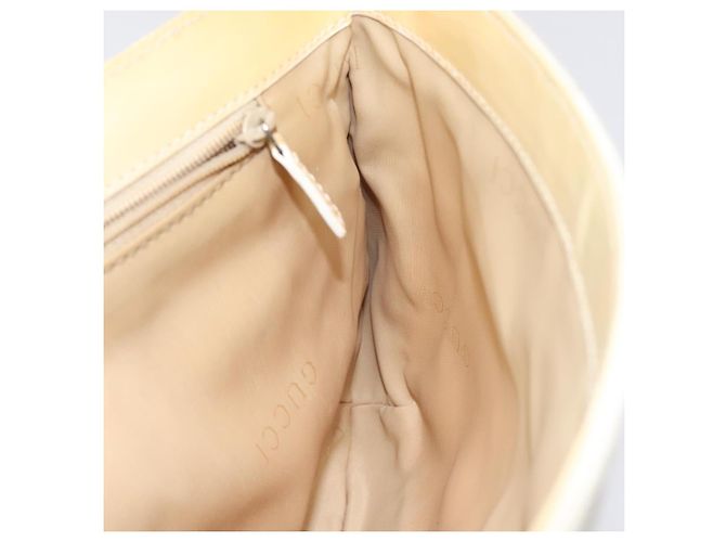 Borsa a Spalla GG Canvas GUCCI Beige Argento 001 3823 Auth BD1514 - vista 19