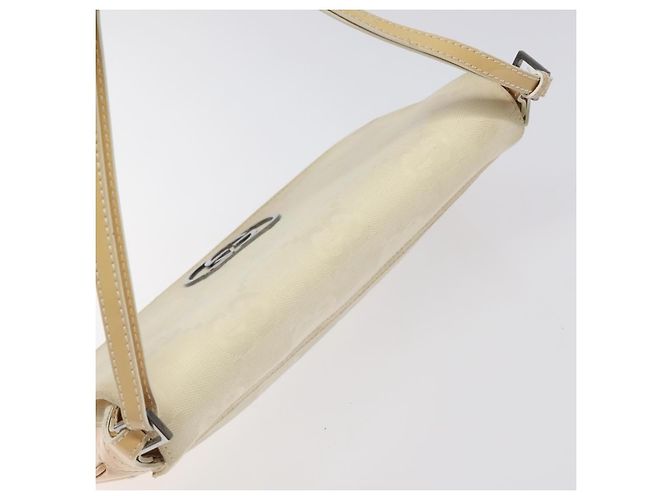 Borsa a Spalla GG Canvas GUCCI Beige Argento 001 3823 Auth BD1514 - vista 6