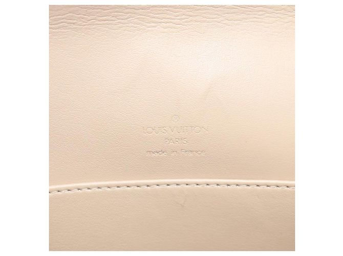 LOUIS VUITTON Borsa Thompson Street Monogram Vernis Beige M91301 LV Auth KD355 - vista 18