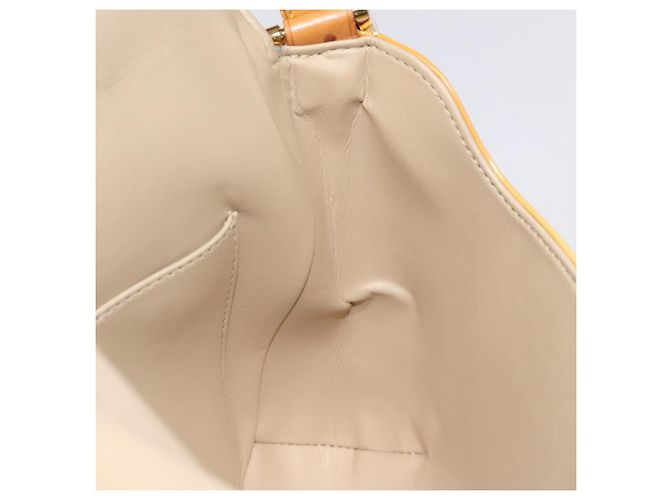 LOUIS VUITTON Borsa Thompson Street Monogram Vernis Beige M91301 LV Auth KD355 - vista 19