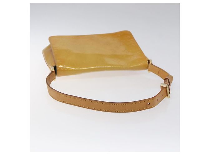 LOUIS VUITTON Borsa Thompson Street Monogram Vernis Beige M91301 LV Auth KD355 - vista 8