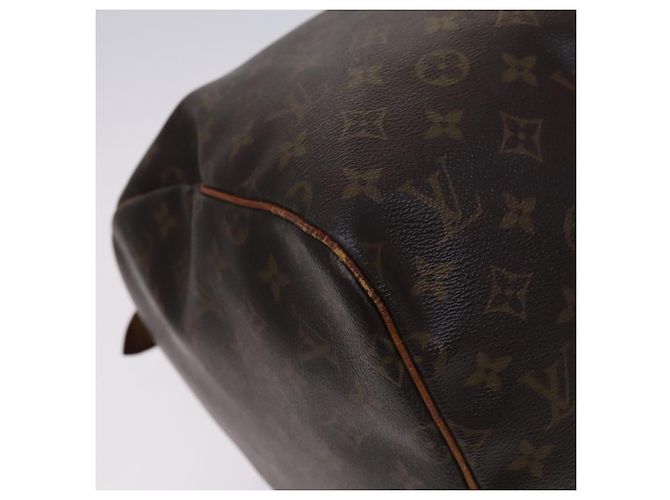 LOUIS VUITTON Monogram Keepall 55 Borsa Boston M41424 LV Auth BD1339 Monogramma - vista 14