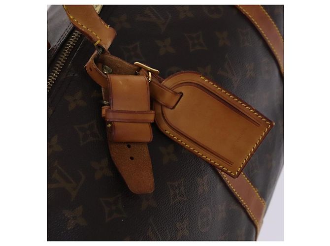 LOUIS VUITTON Monogram Keepall 55 Borsa Boston M41424 LV Auth BD1339 Monogramma - vista 18