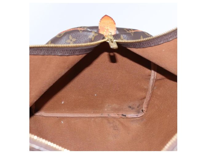 LOUIS VUITTON Monogram Keepall 55 Borsa Boston M41424 LV Auth BD1339 Monogramma - vista 21