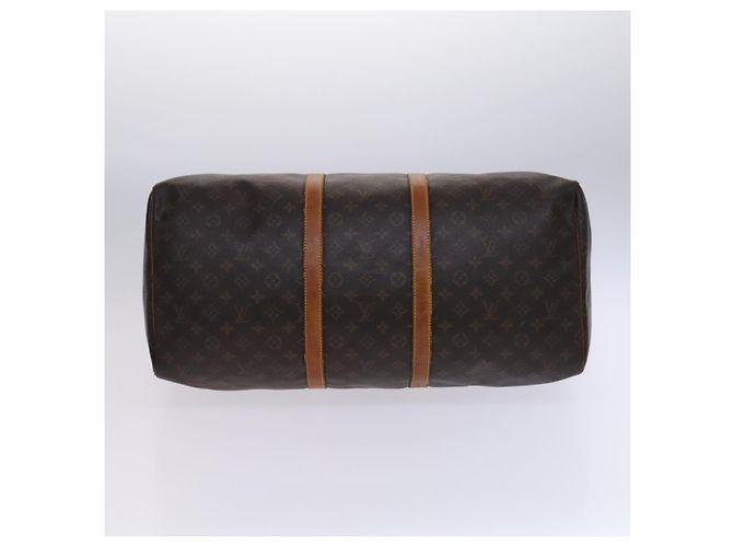 LOUIS VUITTON Monogram Keepall 55 Borsa Boston M41424 LV Auth BD1339 Monogramma - vista 5