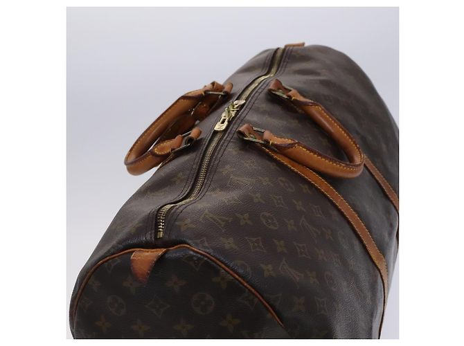 LOUIS VUITTON Monogram Keepall 55 Borsa Boston M41424 LV Auth BD1339 Monogramma - vista 6