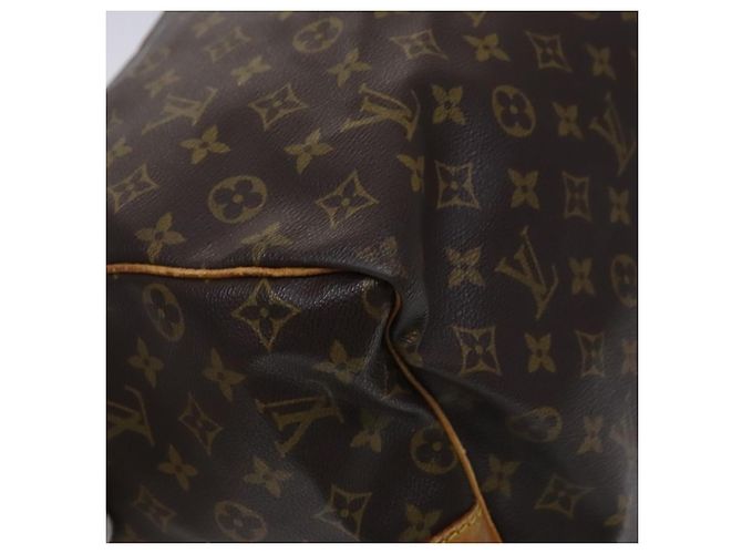 LOUIS VUITTON Monogram Keepall Bandouliere 60 Borsa Boston M41412 LV Auth 117009 Monogramma - vista 14