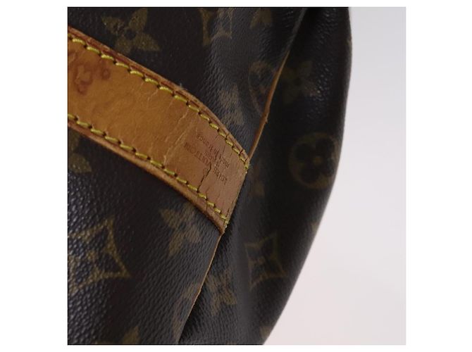 LOUIS VUITTON Monogram Keepall Bandouliere 60 Borsa Boston M41412 LV Auth 117009 Monogramma - vista 17