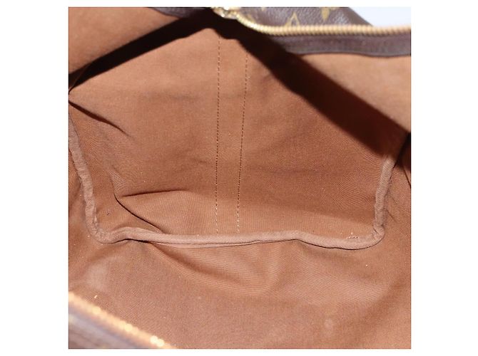 LOUIS VUITTON Monogram Keepall Bandouliere 60 Borsa Boston M41412 LV Auth 117009 Monogramma - vista 20