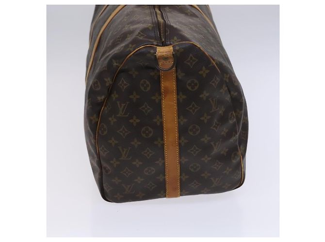 LOUIS VUITTON Monogram Keepall Bandouliere 60 Borsa Boston M41412 LV Auth 117009 Monogramma - vista 3