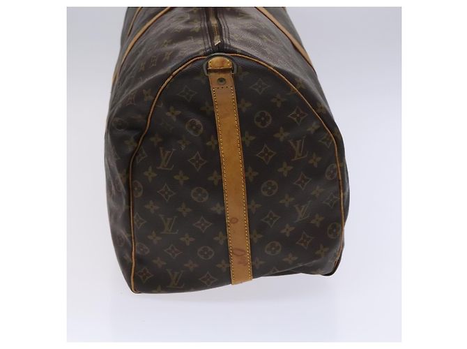 LOUIS VUITTON Monogram Keepall Bandouliere 60 Borsa Boston M41412 LV Auth 117009 Monogramma - vista 4