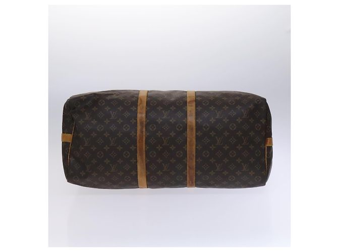 LOUIS VUITTON Monogram Keepall Bandouliere 60 Borsa Boston M41412 LV Auth 117009 Monogramma - vista 5