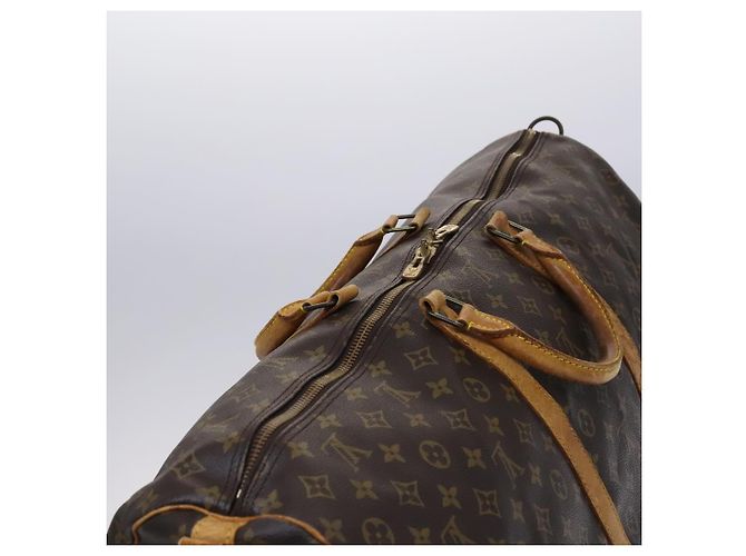 LOUIS VUITTON Monogram Keepall Bandouliere 60 Borsa Boston M41412 LV Auth 117009 Monogramma - vista 6