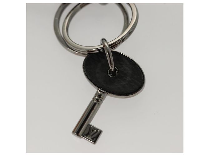 LOUIS VUITTON Monogram Eclipse Portachiavi LV Lock Charm M61951 LV Auth 116012 Monogramma - vista 7