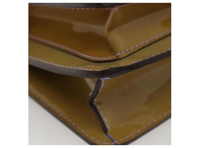 LOUIS VUITTON Monogram Vernis Monceau BB Borsa 2way Velo Olive M91578 Auth BD1730 - vista 17