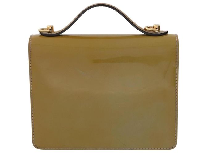 LOUIS VUITTON Monogram Vernis Monceau BB Borsa 2way Velo Olive M91578 Auth BD1730 - vista 2