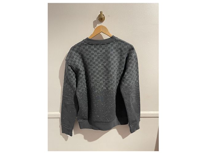 LOUIS VUITTON Strickwaren & Sweatshirts T.International S Baumwolle Grau - Ansicht 4