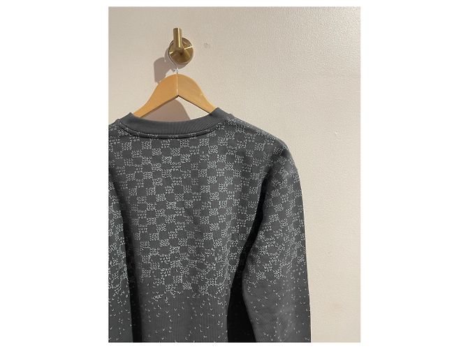 LOUIS VUITTON Strickwaren & Sweatshirts T.International S Baumwolle Grau - Ansicht 5