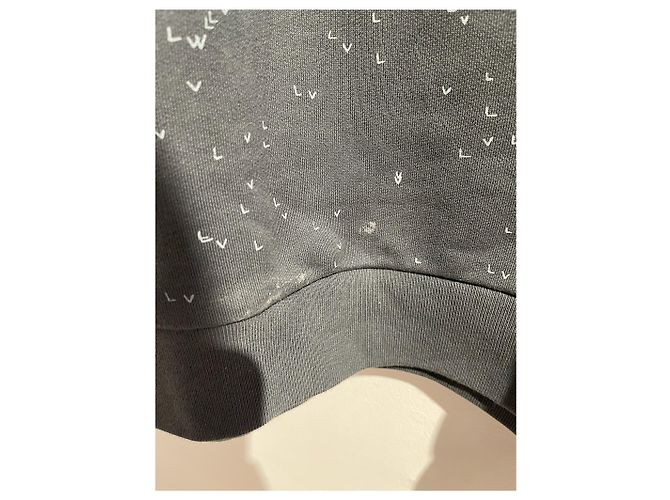 LOUIS VUITTON Strickwaren & Sweatshirts T.International S Baumwolle Grau - Ansicht 8