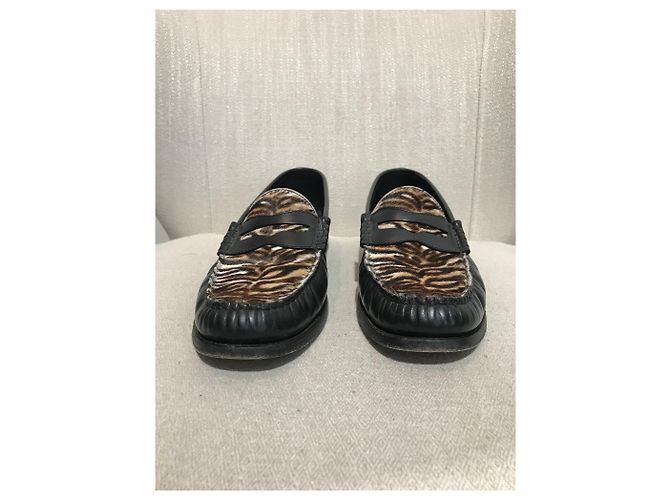 Céline Mule e zoccoli T.EU 41 in pelle CELINE Nero - vista 2