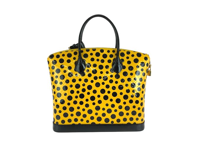 Bolsa Lockit MM Louis Vuitton Preto Amarelo - vista 2